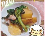 じゃがブロッコリーのソテー【出稼ぎメシ】作り方5写真