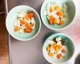 豆腐びっくりドンキー風豚こま乗せドーム蒸作り方12写真
