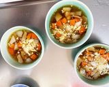 豆腐びっくりドンキー風豚こま乗せドーム蒸作り方14写真