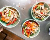 豆腐びっくりドンキー風豚こま乗せドーム蒸作り方26写真