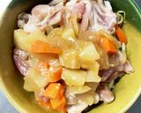 豆腐びっくりドンキー風豚こま乗せドーム蒸作り方29写真