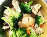 豆腐びっくりドンキー風豚こま乗せドーム蒸作り方31写真