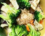 豆腐びっくりドンキー風豚こま乗せドーム蒸作り方32写真