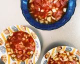 全てレンジ豚こま甘酢味麻婆豆腐&茄子作り方10写真
