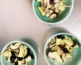 全てレンジ豚こま甘酢味麻婆豆腐&茄子作り方12写真