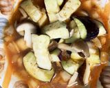 全てレンジ豚こま甘酢味麻婆豆腐&茄子作り方14写真