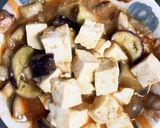 全てレンジ豚こま甘酢味麻婆豆腐&茄子作り方17写真