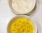 厚切り豚ロースのチーズカレーピカタ作り方1写真
