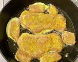 厚切り豚ロースのチーズカレーピカタ作り方3写真