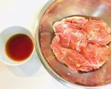 チキン竜田・大根おろしのせ・タレをかけて作り方2写真