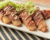 長いもの豚肉巻き作り方4写真