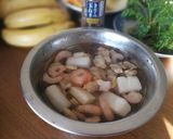 シーフードミックスと胡瓜の炒め作り方1写真