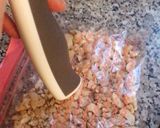 カシューナッツとチョコ入りバナナケーキ作り方6写真