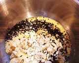 カシューナッツとチョコ入りバナナケーキ作り方7写真
