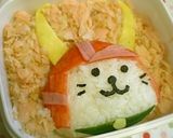 キャラ弁☆ひこにゃん弁当作り方5写真