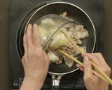 里芋と豚バラ肉の炒め物作り方5写真