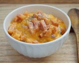 レンジで簡単!カルボナーラ風卵かけご飯作り方1写真