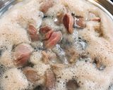 アスパラと砂肝のスープ作り方4写真