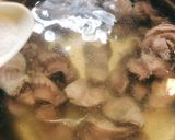 アスパラと砂肝のスープ作り方5写真