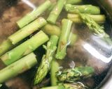 アスパラと砂肝のスープ作り方6写真