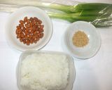 ミネラルチャーハン♪簡単アーモンドで作り方1写真