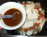 豆腐のビタミンキムチ蒸し♪簡単漢方食養生作り方10写真