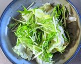 柿と鶏もも肉のパワーサラダ作り方5写真