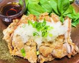 チキン竜田・大根おろしのせ・タレをかけて作り方6写真