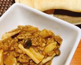 エリンギとしめじのそぼろカレー作り方6写真