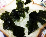 ハム海苔チーズトースト作り方2写真