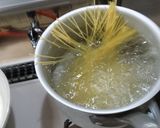 魚介類のレモンクリームパスタ作り方3写真