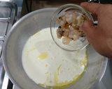 魚介類のレモンクリームパスタ作り方4写真
