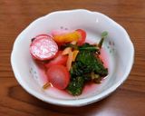 ラディッシュと柚子の簡単酢の物作り方3写真