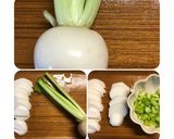 かぶの美味しい季節の手間なしお味噌汁作り方1写真