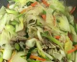 白菜たっぷり野菜鍋作り方3写真