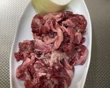 牛肉のバター醤油炒め作り方1写真