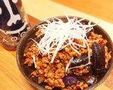 簡単酒肴☆茄子の豚挽き肉味噌炒め作り方8写真