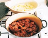 オーブンで本格牛肉赤ワイン煮作り方6写真