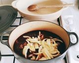 オーブンで本格牛肉赤ワイン煮作り方7写真