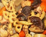 我が家の筑前煮　おにしめの代わりにも！作り方7写真