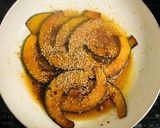 甘みが引き立つ！カボチャの照り焼き作り方4写真