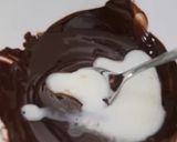 直径15cm☆Xmasチョコレートケーキ作り方2写真
