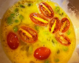 枝豆とトマトの炒り卵作り方2写真