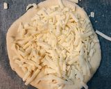 ソースなし！ちりめんと海苔のピザ作り方1写真