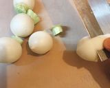 米粉で小カブのクリームパスタ作り方2写真