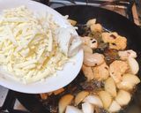 米粉で小カブのクリームパスタ作り方11写真