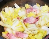 簡単♡白菜とベーコンのクリーム煮作り方5写真