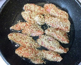 鮭のごま揚げ焼き作り方5写真