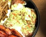 自分弁当・日の丸作り方2写真