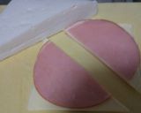 はんぺんの揚げ焼き ♪ハム&チーズin作り方2写真